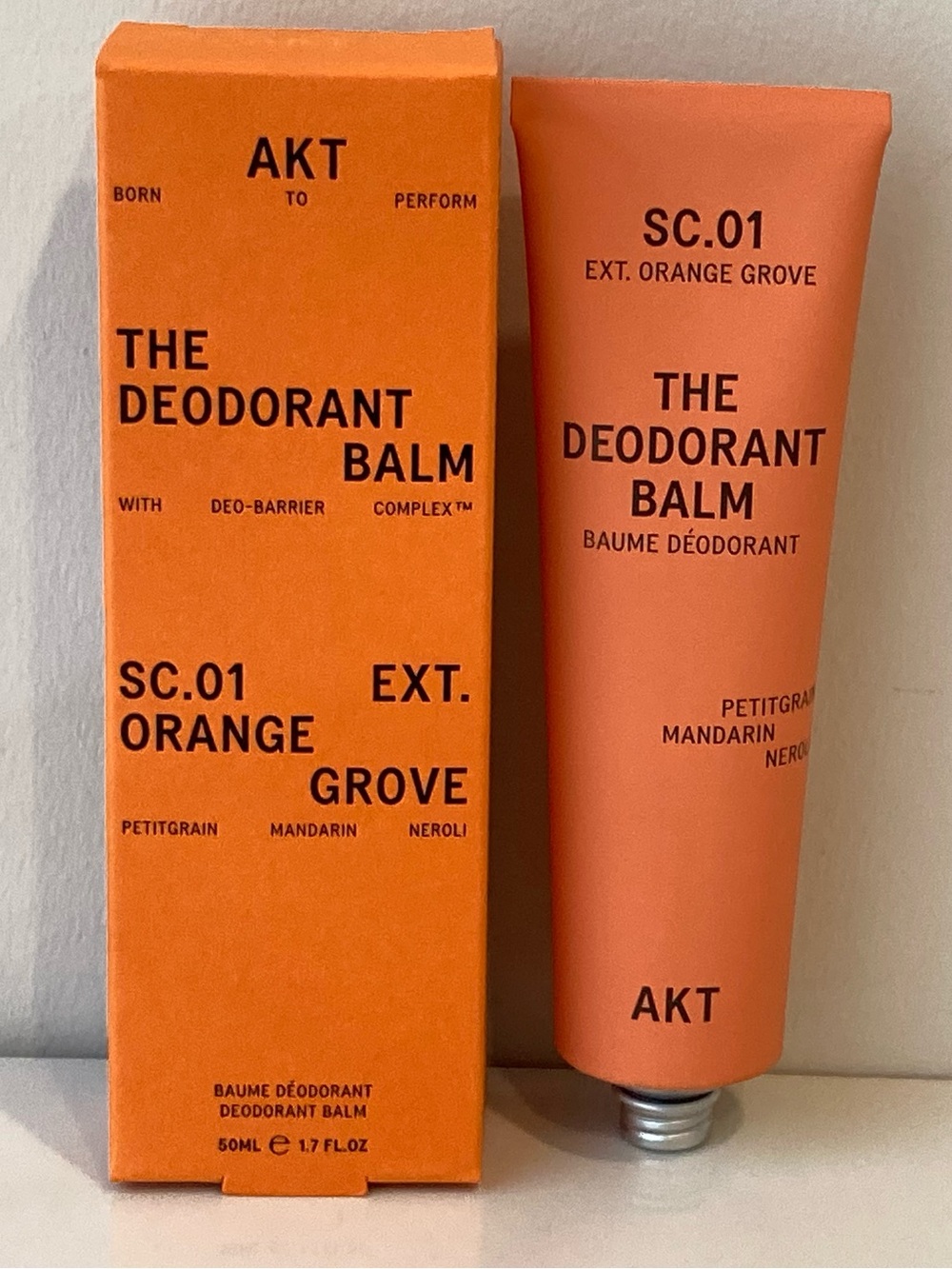 AKT SC.01 Ext. Orange Grove Deodorant Balm 50ml Full Size NIB